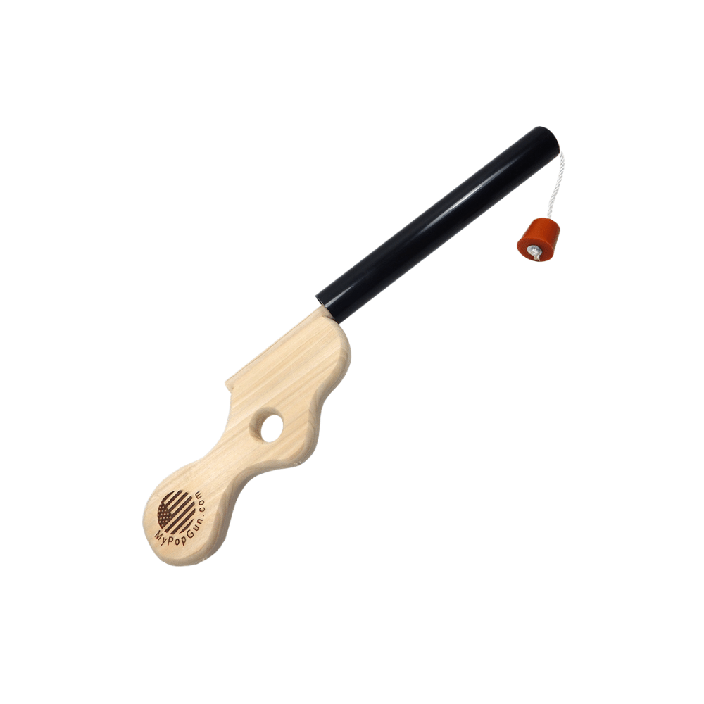 Classic Pop Gun BLACK Pistol