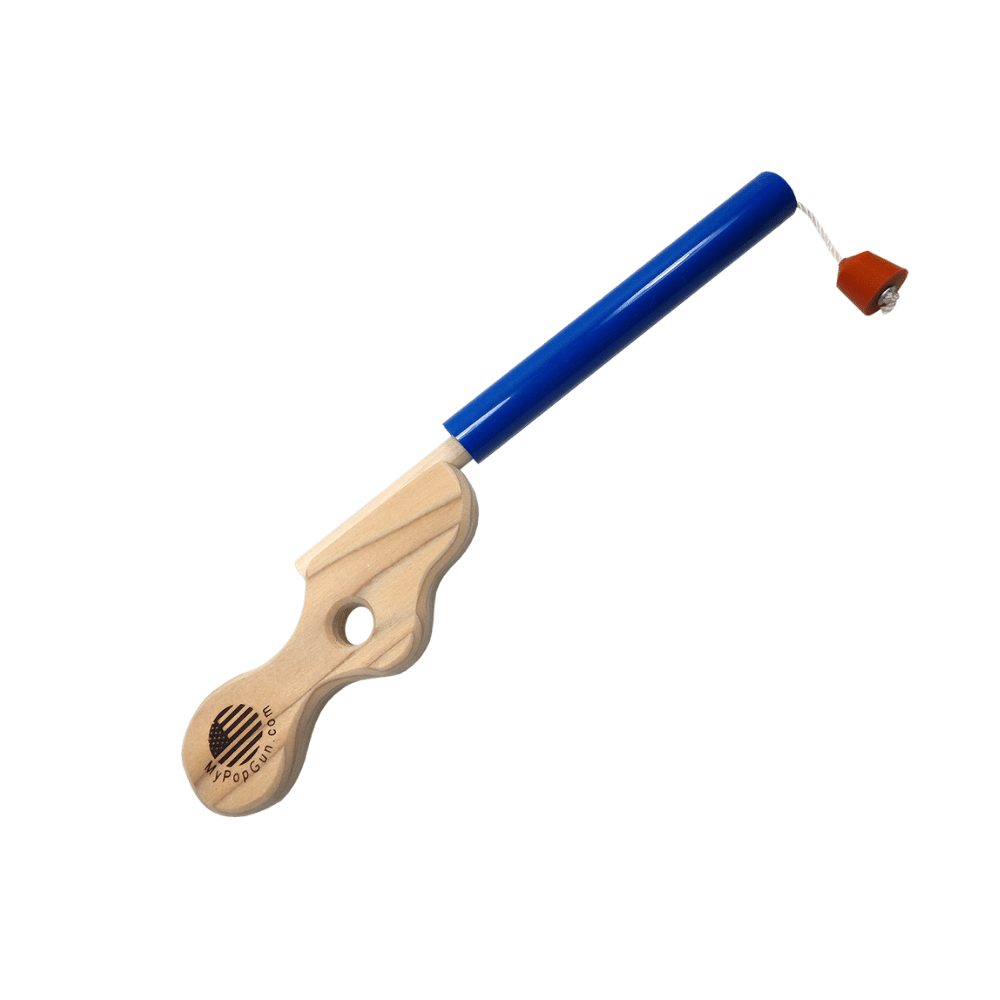 Classic Pop Gun BLUE Pistol